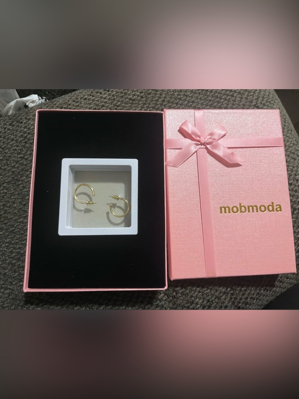 Gold Hoop Earrings - Elegant Women's Jewelry